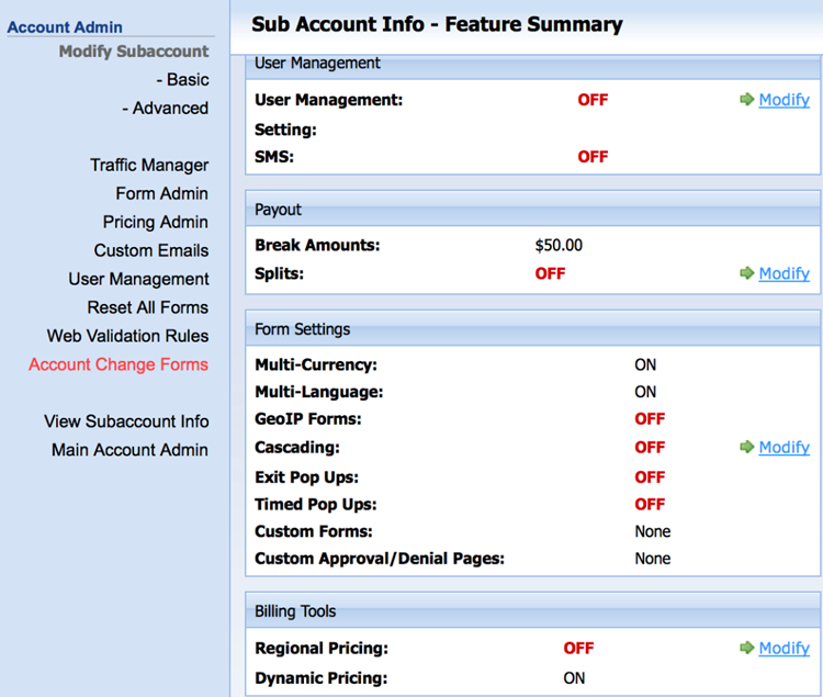 Enabling Dynamic pricing.