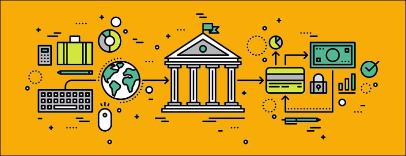 Payment processing transactions and KYC.