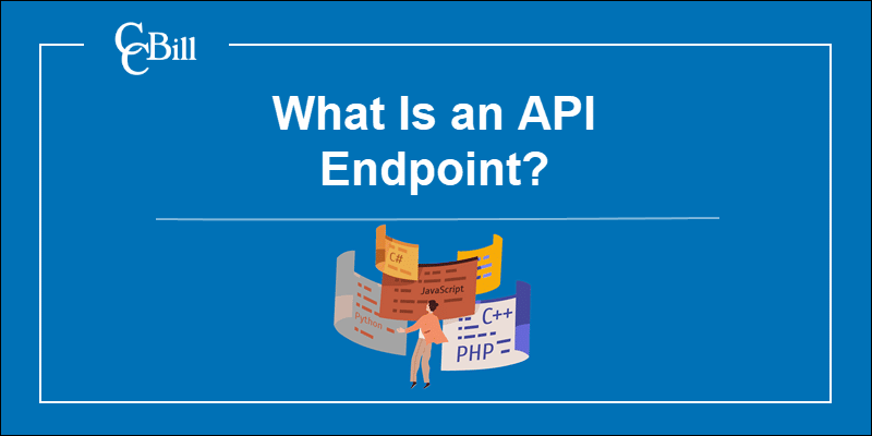 Developer using endpoints to complete an API integration.