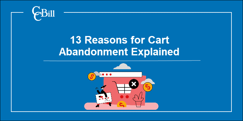 Merchant learning about the 13 most common reasons for cart abandonment.