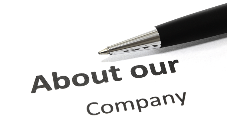Ecommerce Website Company Pages
