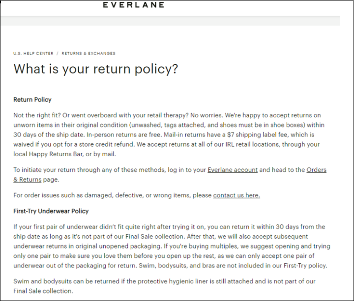 Ecommerce Return Policy - Best Practices | CCBill Blog