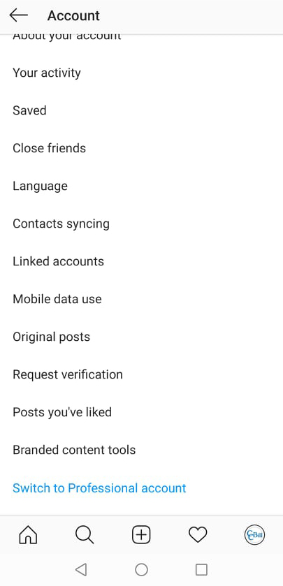 Instagram Business Account Setup Step 3