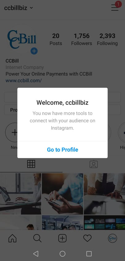 Instagram Business Account Setup Step 5