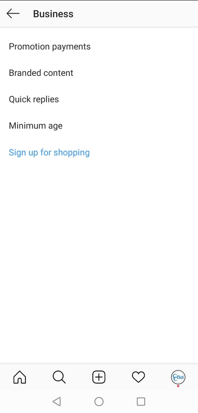 Instagram Shopping Setup Step 2