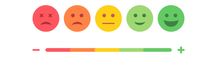 Analyzing the benefits and disadvantages of negative, neutral, and positive customer feedback.
