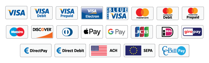 Métodos de pago en línea y tarjetas de crédito