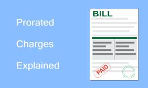 Prorated Charges Explained